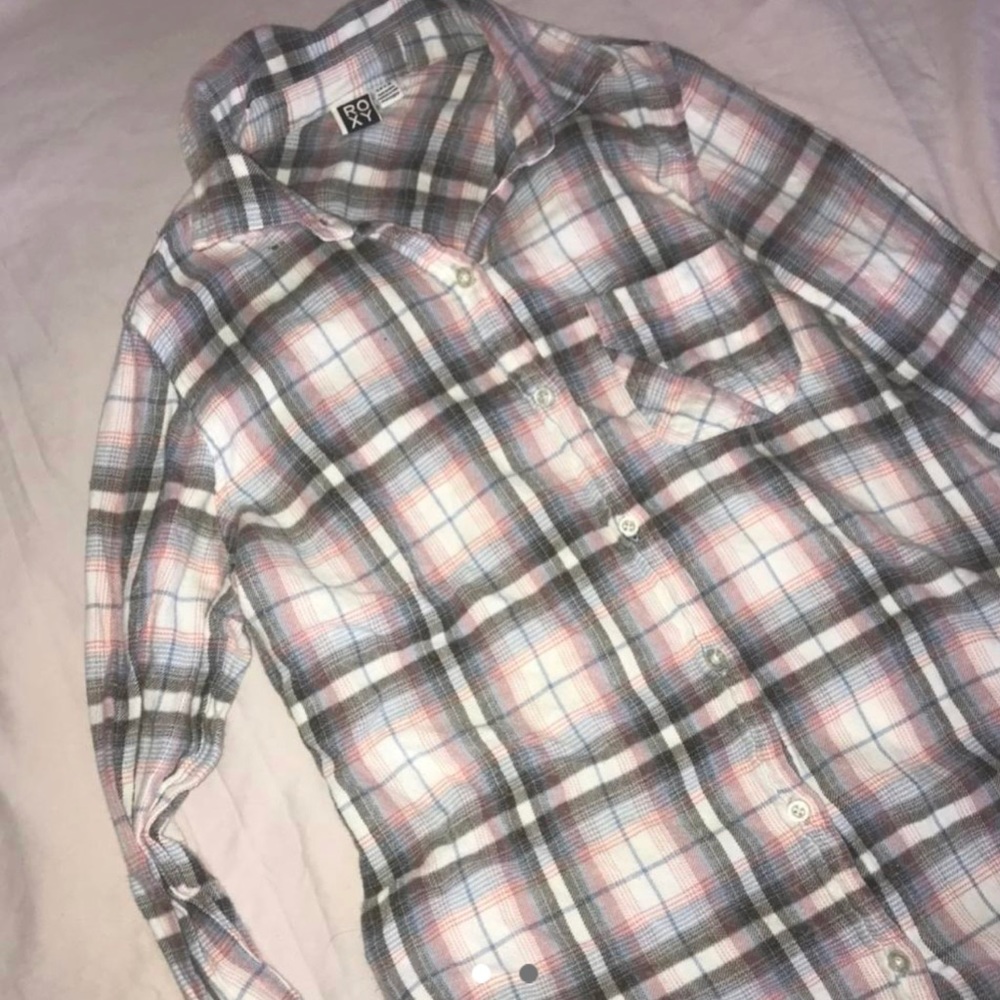 Flannel Roxy shirt